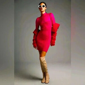 Anthropologie Turtleneck Sweater Dress NWT